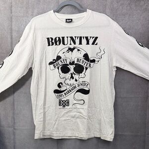 Bountyz Bounty Hunter, long sleeve T-shirt – size L